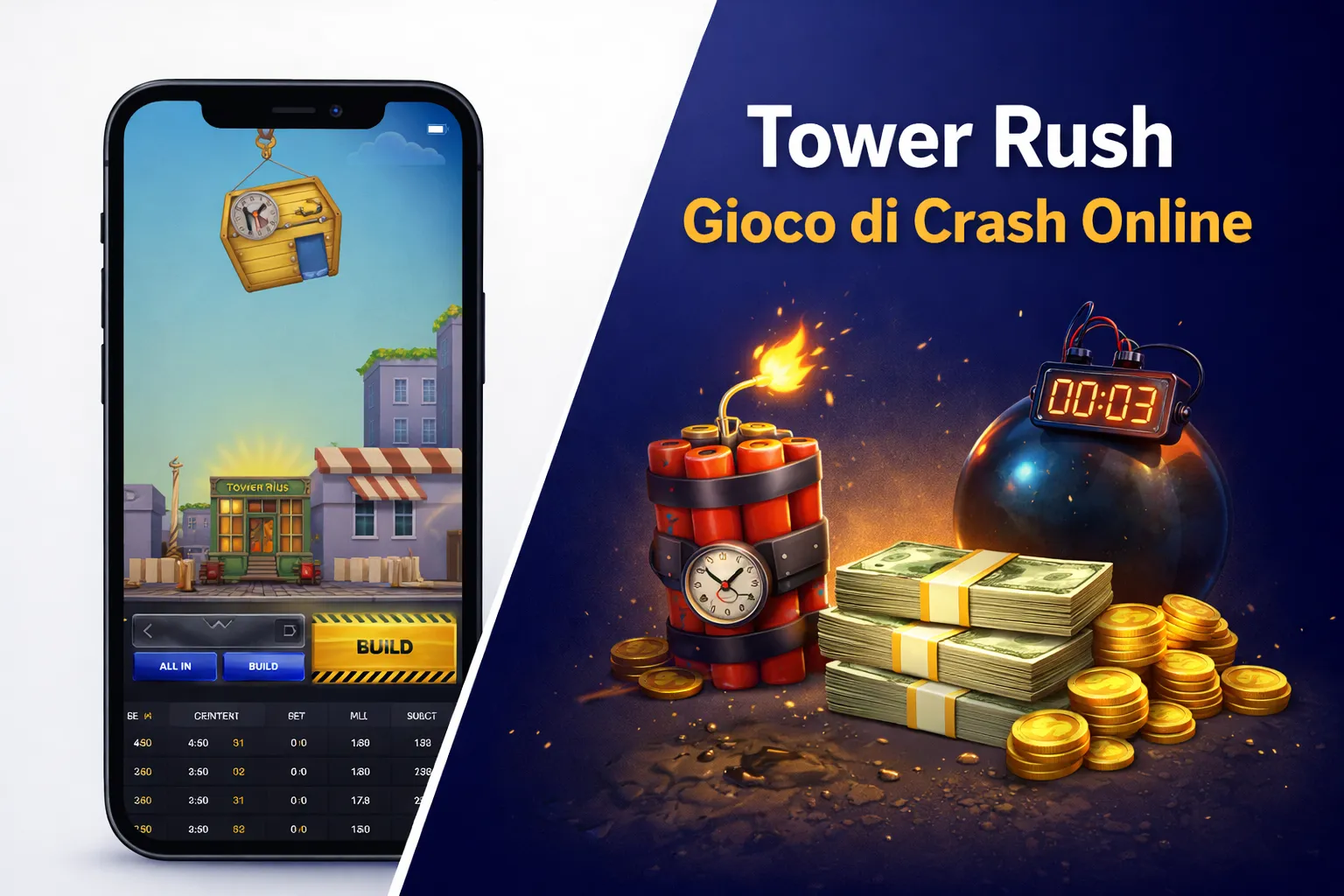Tower Rush Gioco di Crash Online
